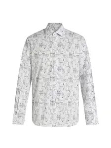 Karl Lagerfeld Košeľa  čierna / biela