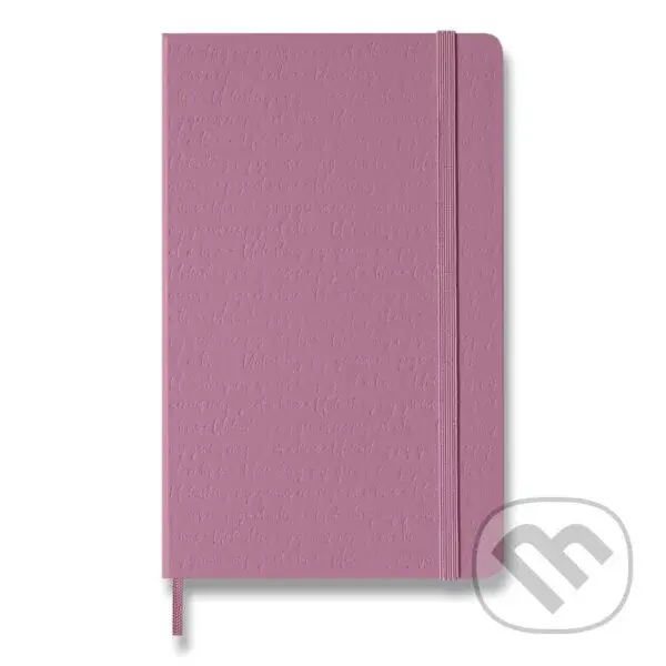 Moleskine - zápisník Colored Patterned (ružový, čistý)