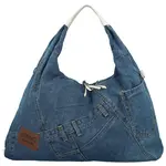 Dámská kabelka na rameno tmavá/krémová - MaxFly Sabine