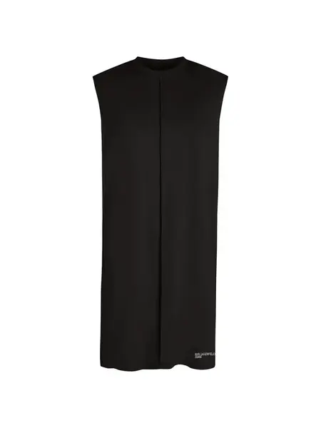 KARL LAGERFELD JEANS Šaty  čierna / biela
