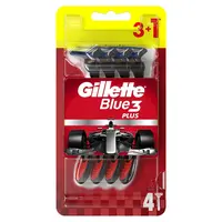 Gillette Jednorázová holítka Gillette Blue3 Plus 3+1 ks