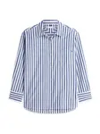 TOMMY HILFIGER Blúzka 'ESS'  modrá / biela