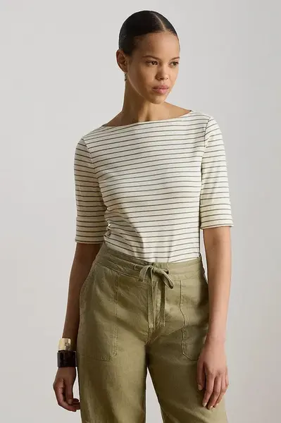 Lauren Ralph Lauren tričko dámske s bavlnou