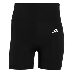 ADIDAS PERFORMANCE Športové nohavice 'Optime Essentials'  čierna / biela