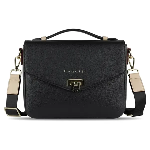 Dámská crossbody kabelka Bugatti Mia, syntetická kůže − černá