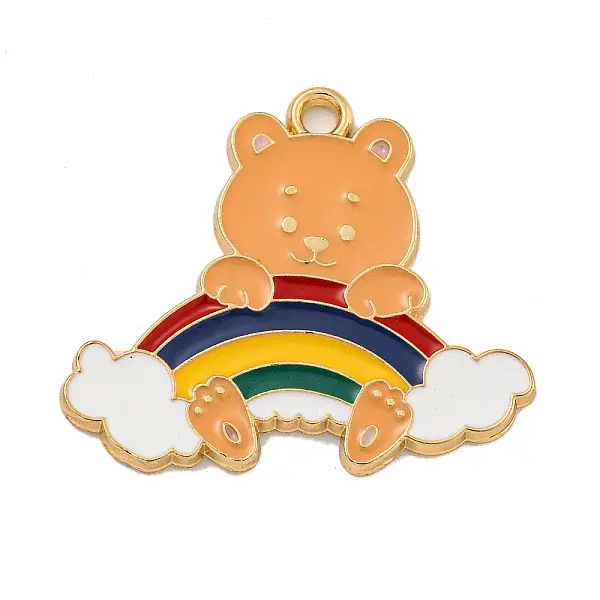 Alloy Enamel Pendants