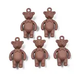Rack Plating Spray Painted Alloy Pendants