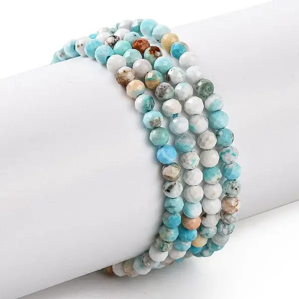 Natural Howlite Beads Strands