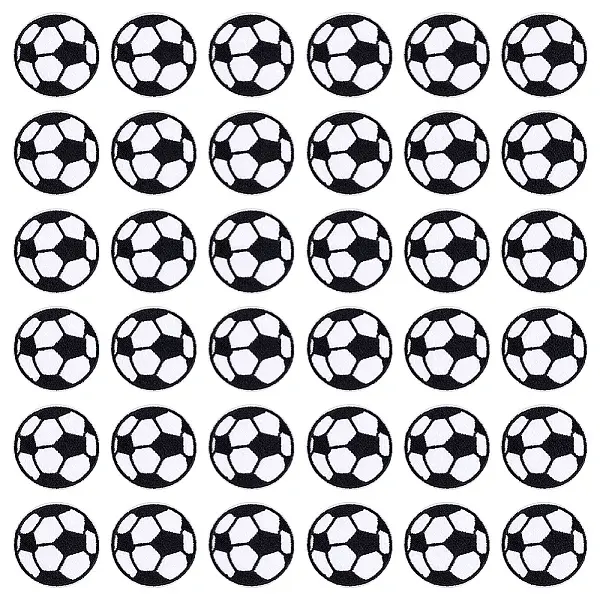 36Pcs Computerized Embroidery Cloth Iron on/Sew on Patches