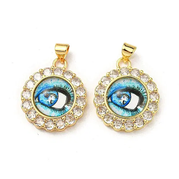 Real 18K Gold Plated Brass Pendants