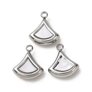 304 Stainless Steel Resin Pendants
