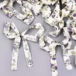 Big Bowknot Linen Fabric