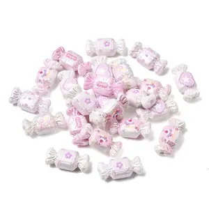 Printed CCB Plastic Beads