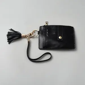 Rectangle Cowhide ID Card Holder