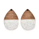 Epoxy Resin & Walnut Wood Pendants