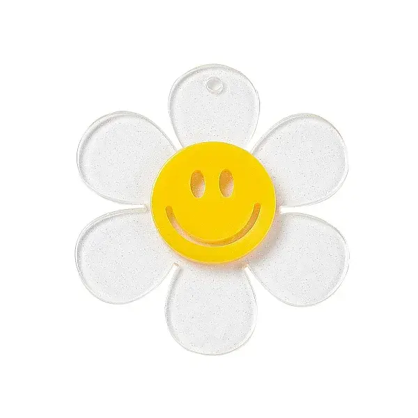 Transparent Acrylic Big Pendants