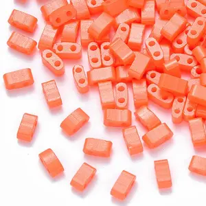 FGB 2-Hole Baking Paint Glass Seed Beads