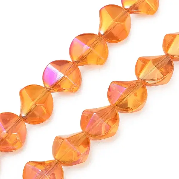 Electroplate Glass Beads Strands