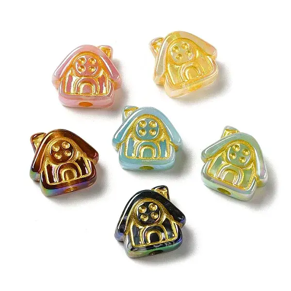 Plating Opaque Acrylic Beads