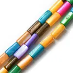 Natural Freshwater Shell Dyed Beads Strands