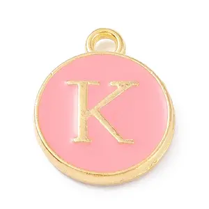 Golden Plated Alloy Enamel Charms