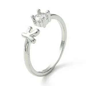 Bass Micro Pave Cubic Zirconia Ring