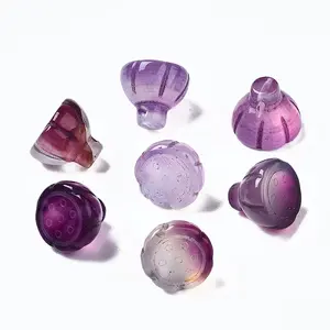 Natural Chalcedony Charms