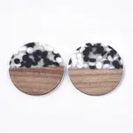 Resin & Walnut Wood Pendants