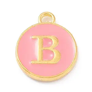Golden Plated Alloy Enamel Charms
