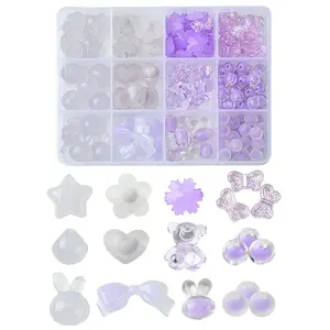 Transparent Opaque Acrylic Beads