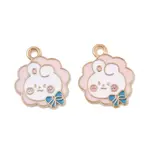 Animal Forest Theme Zinc Alloy Enamel Pendants