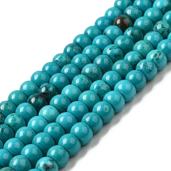 Natural Howlite Beads Strands