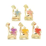 Brass Micro Pave Cubic Zirconia Pendants