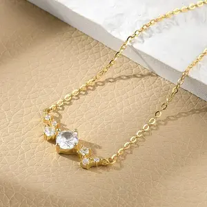 Sterling Silver Micro Pave Cubic Zirconia Link Bracelets