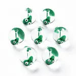 Transparent Glass Enamel Beads