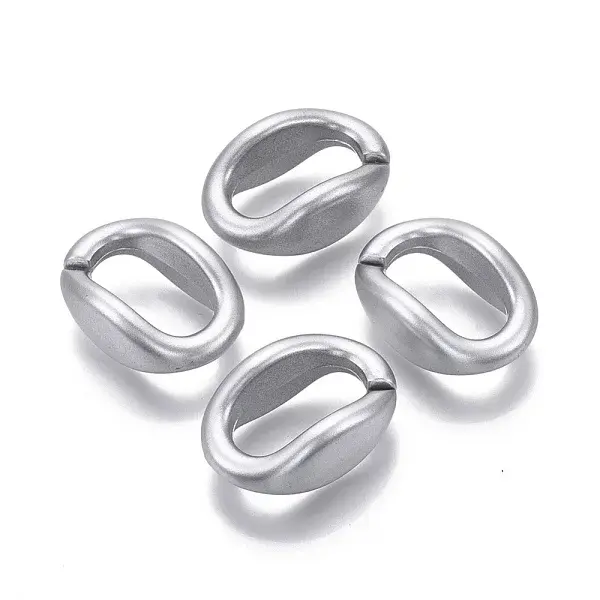 Spray Painted CCB Plastic Linking Rings