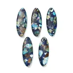 Dyed Synthetic Imperial Jasper Pendants