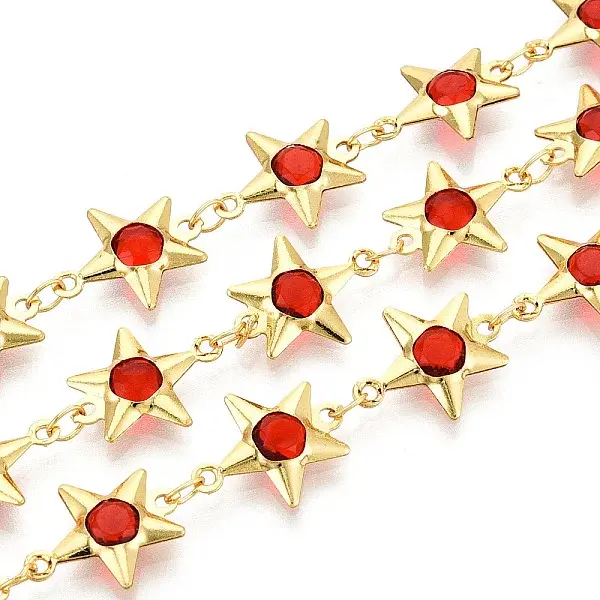 Brass Star Link Chains