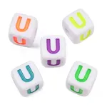 Opaque Acrylic Enamel European Beads