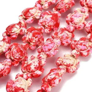 Synthetic Turquoise Beads Strands