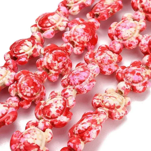 Synthetic Turquoise Beads Strands