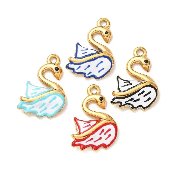 304 Stainless Steel Enamel Pendants