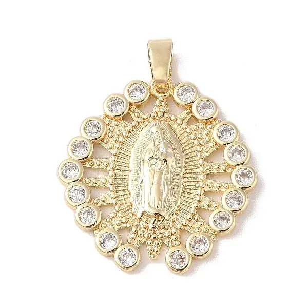 Brass Cubic Zirconia Pendants