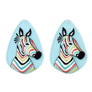 Translucent Cellulose Acetate(Resin) Pendants