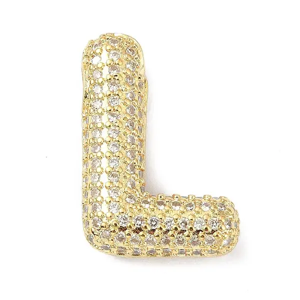 Rack Plating Brass Micro Pave Cubic Zirconia Pendants