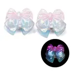 Luminous Opaque Resin & Rhinestone & Polymer Clay Beads