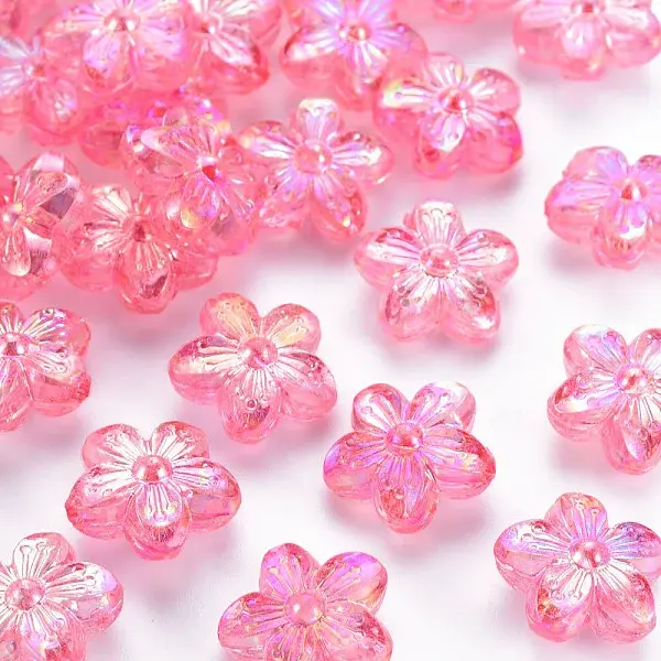 Transparent Acrylic Beads