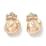 Brass Micro Pave Cubic Zirconia Charms