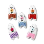 Printed Alloy Enamel Pendants