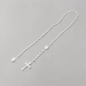 Plastic Rosary Bead Necklaces